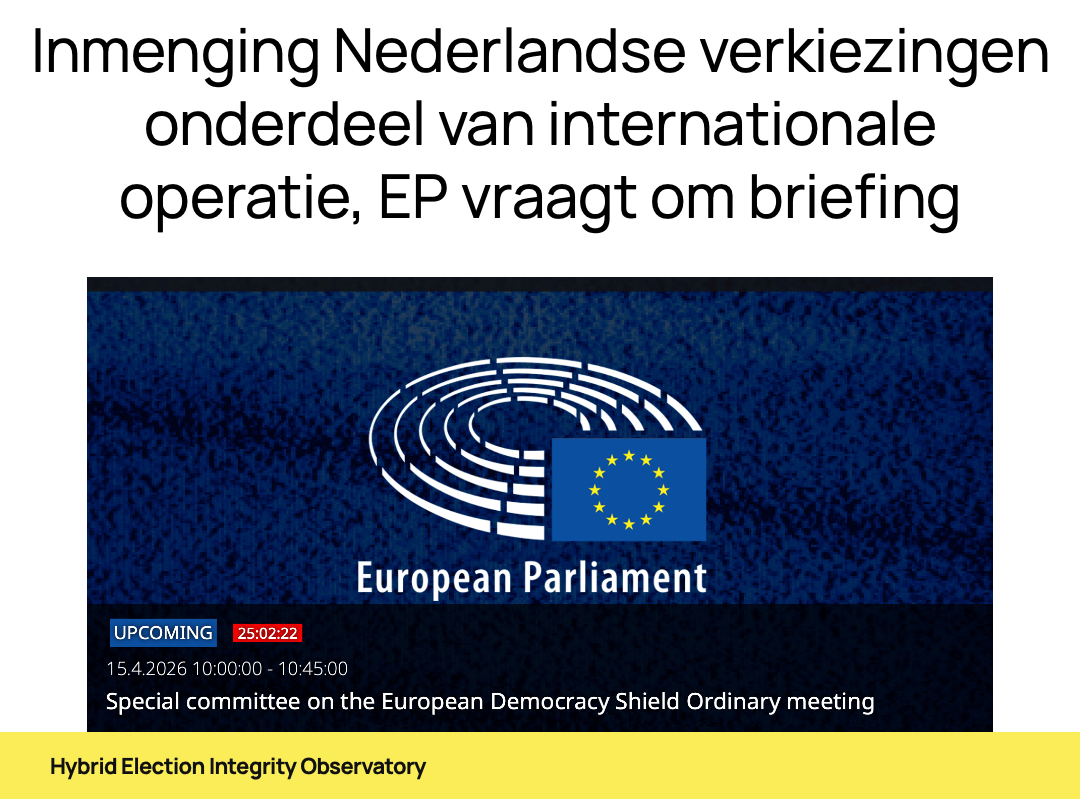 Inmening verkiezingen